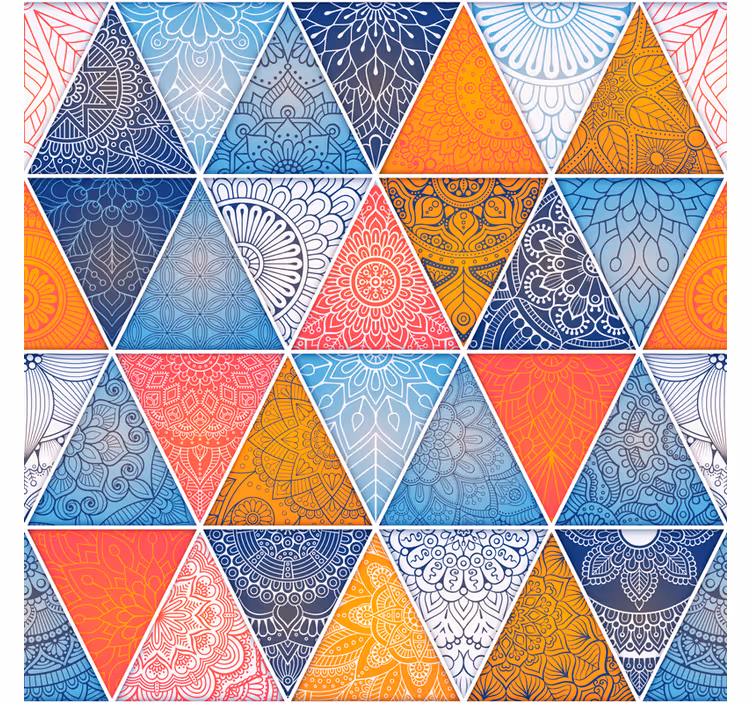 Blind teens geometric mandala - TenStickers