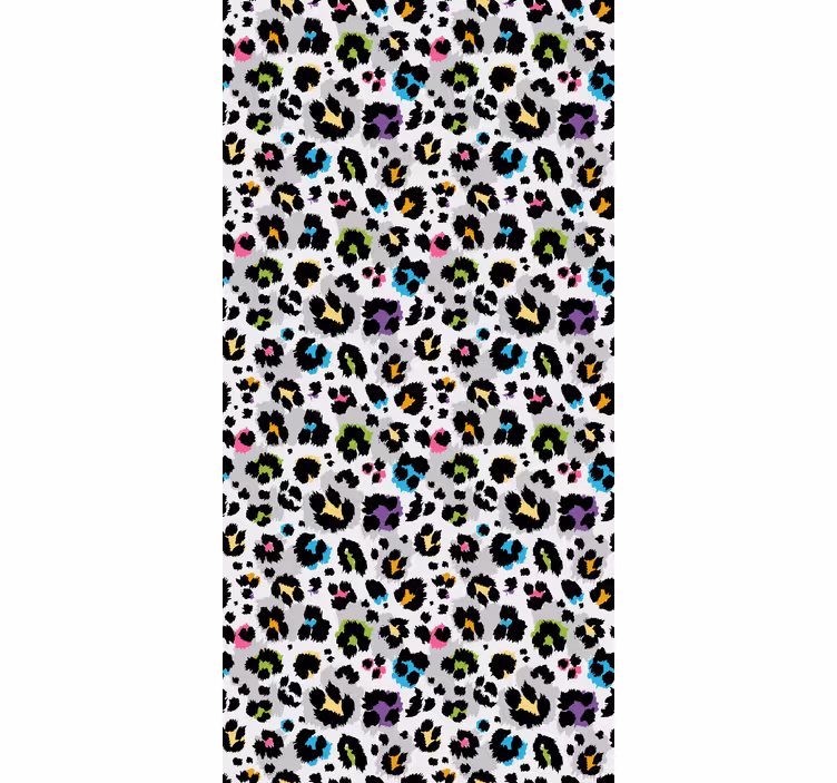 Blind teens with colorful dots on white background - TenStickers
