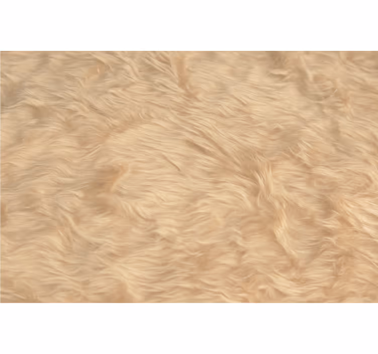 Blind beige wool look design - TenStickers