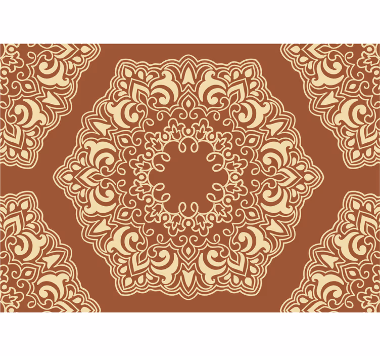 Blind beige antique russian style - TenStickers