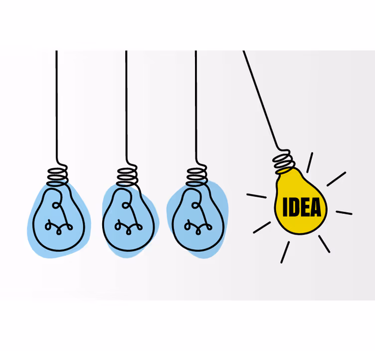 Blind office bright ideas - TenStickers