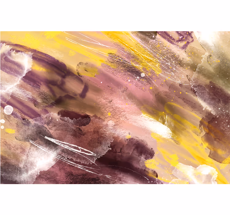 Blind office abstract brush strokes - TenStickers