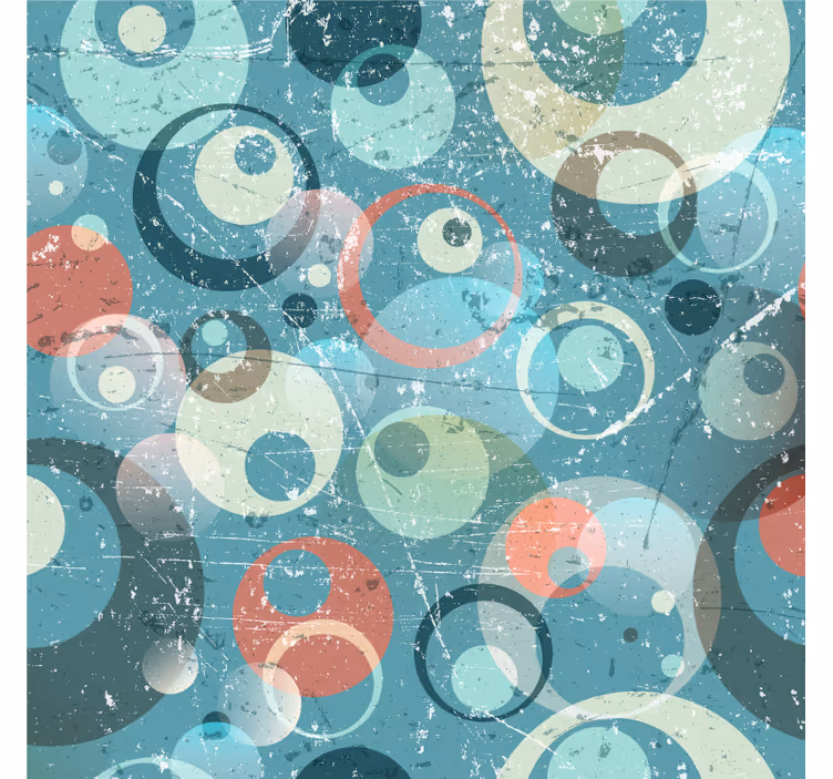 Blind office abstract circles - TenStickers
