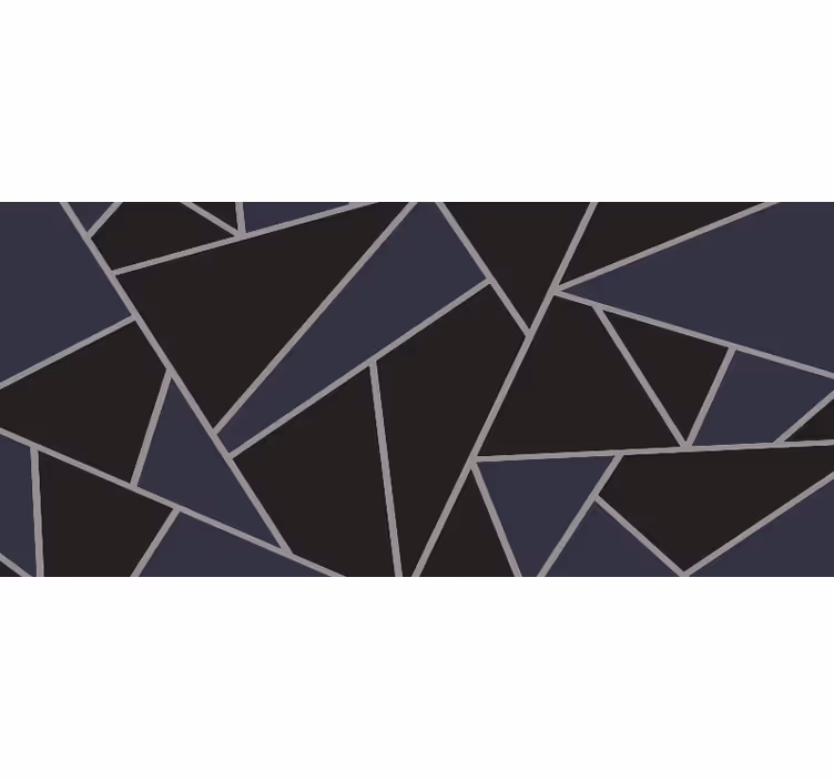 Black roller blind ivory marble design - TenStickers