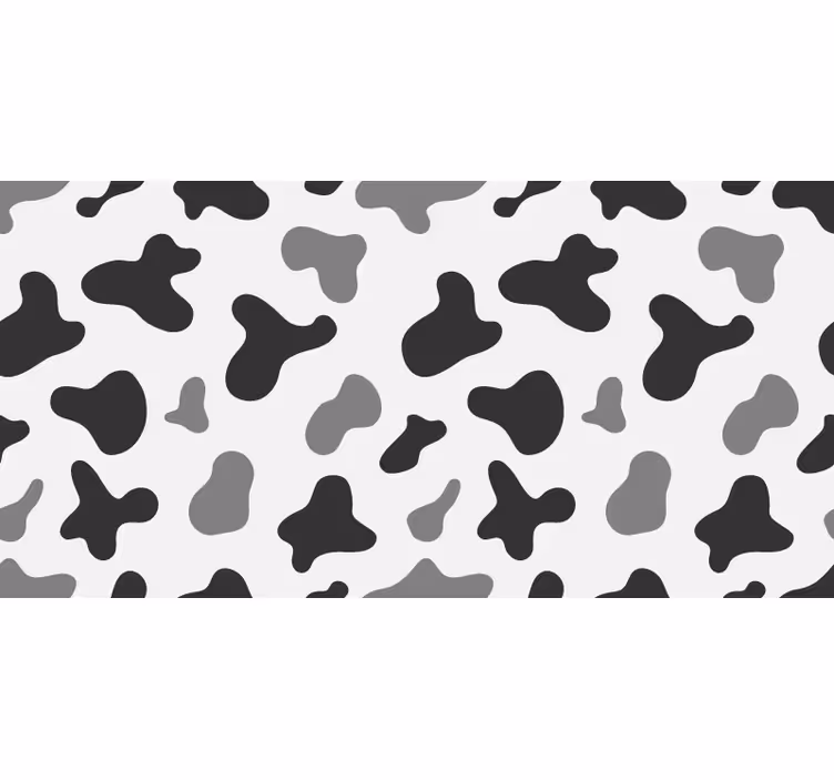 Blind grey with gray cow spots - TenStickers