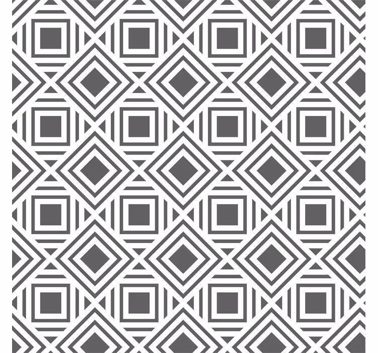 Blind grey striped nordic pattern - TenStickers
