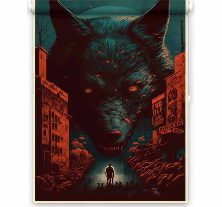 Blind teens wolf movie poster - TenStickers