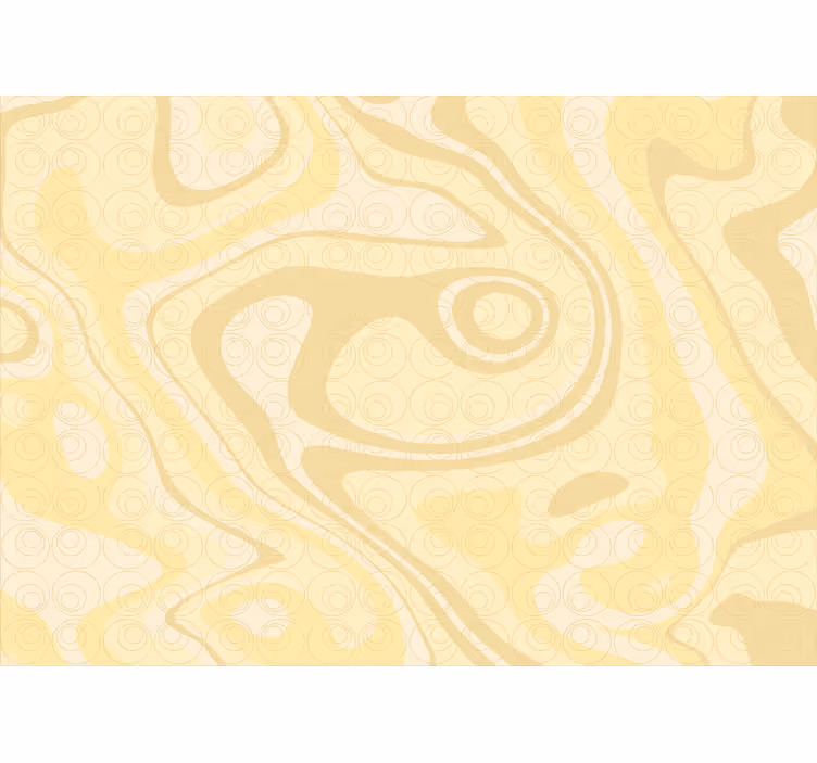 Rustic blind 70's pop circles - TenStickers