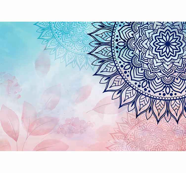 Zen blind bohemian mandala design - TenStickers