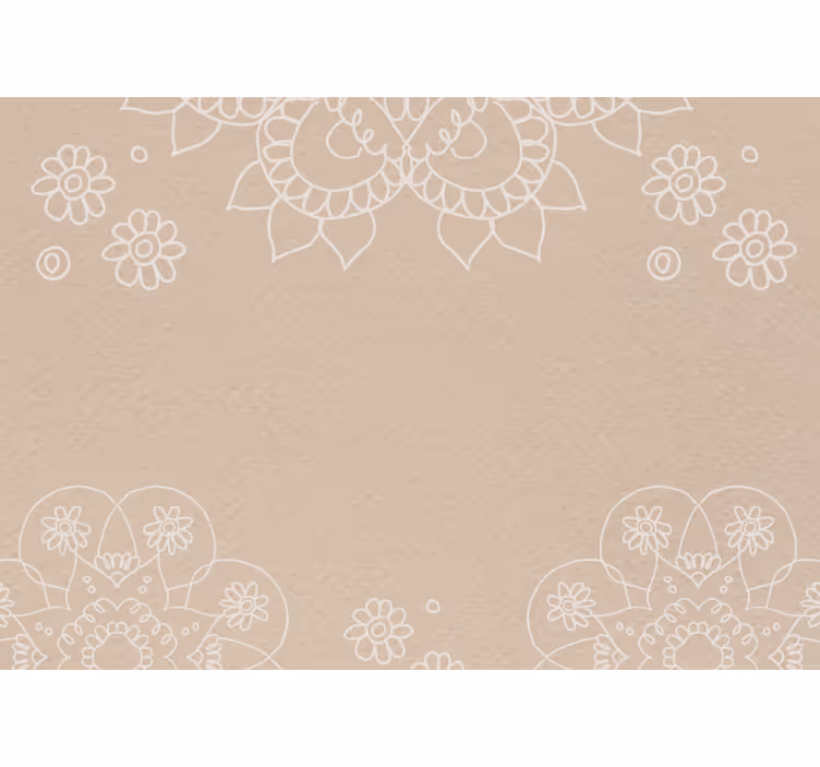 Zen blind with indian mandala design - TenStickers