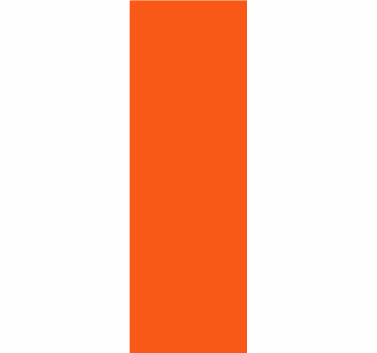 Orange blind in vibrant orange hue - TenStickers