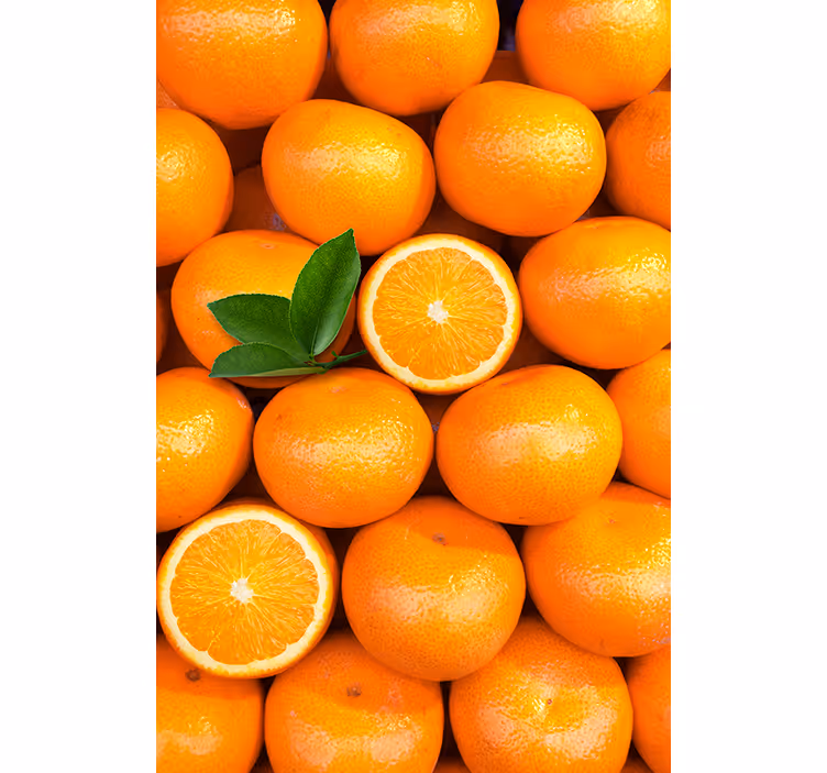 Orange blind for a vibrant citrus touch - TenStickers
