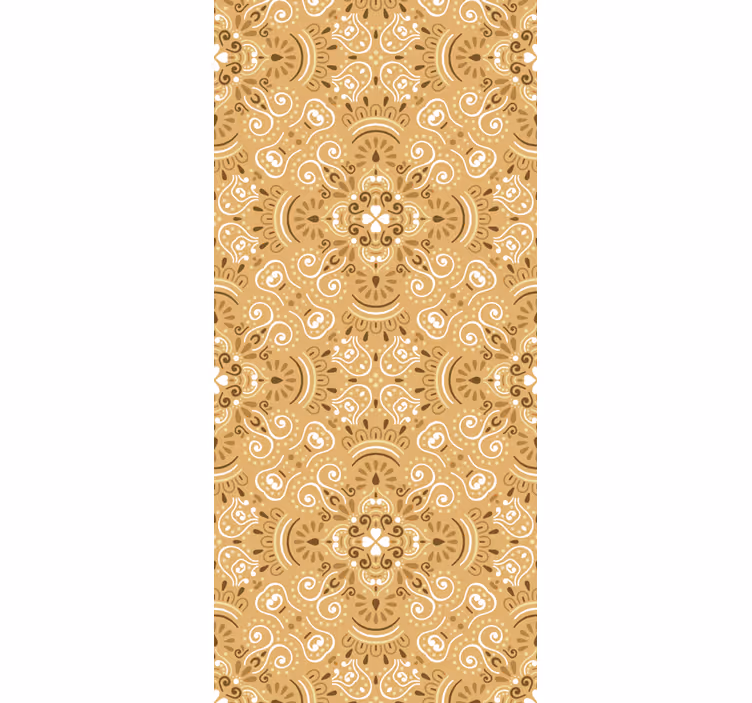 Blind teens vintage beige decorative design - TenStickers