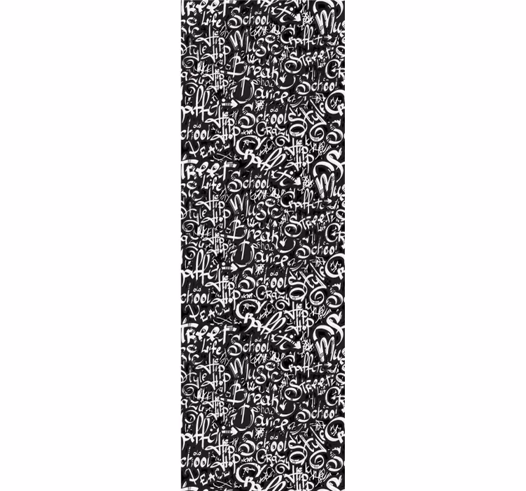 Blind teens graffiti tags design - TenStickers