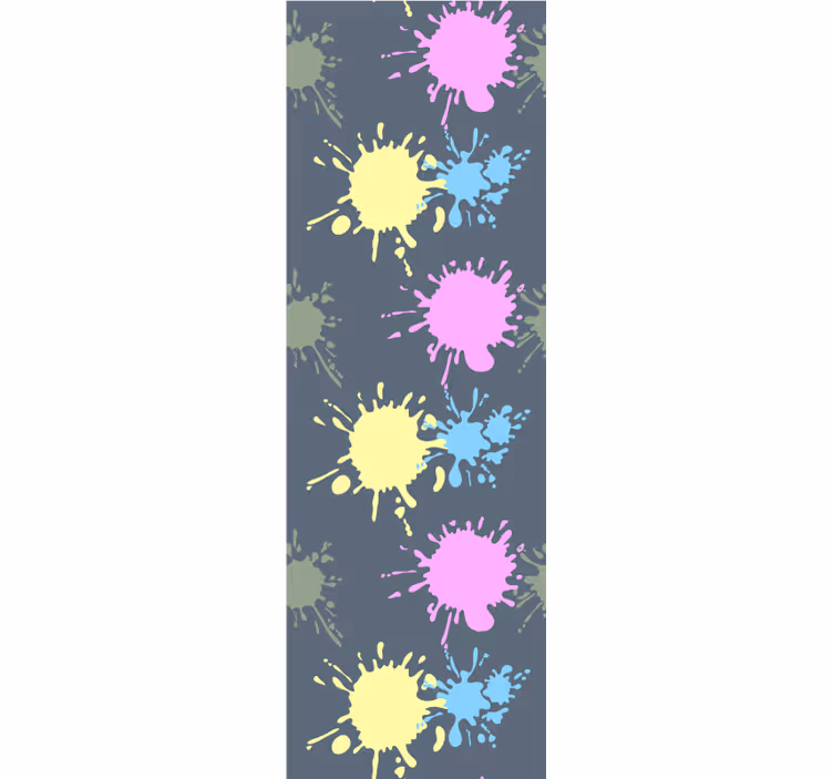 Blind teens colorful wall - TenStickers