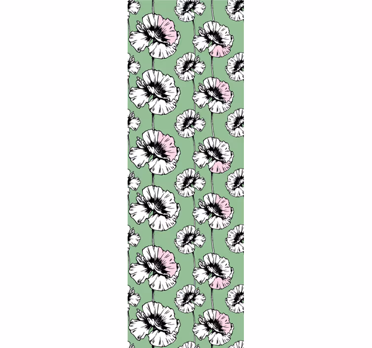 Blind teens wild daisy floral design - TenStickers
