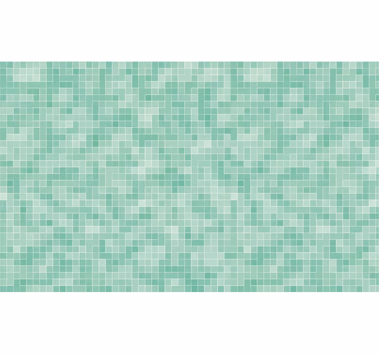 Bathroom blind abstract square ceramic tile - TenStickers