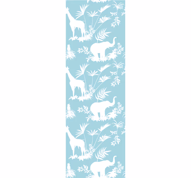 Classic blind jungle toile vintage pattern - TenStickers