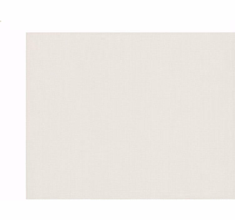 White window blind with screen fabric effect - TenStickers