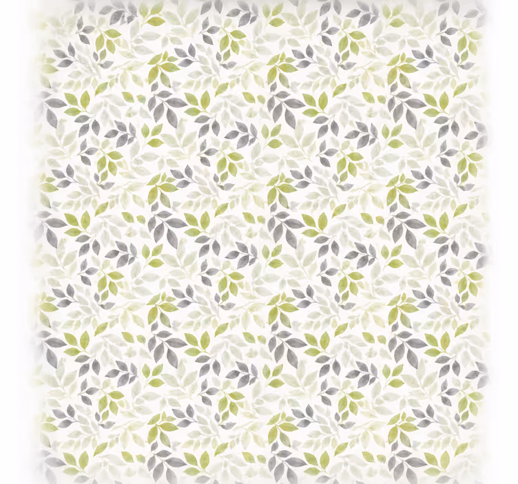 Master bedroom shades width 160 leaf pattern - TenStickers