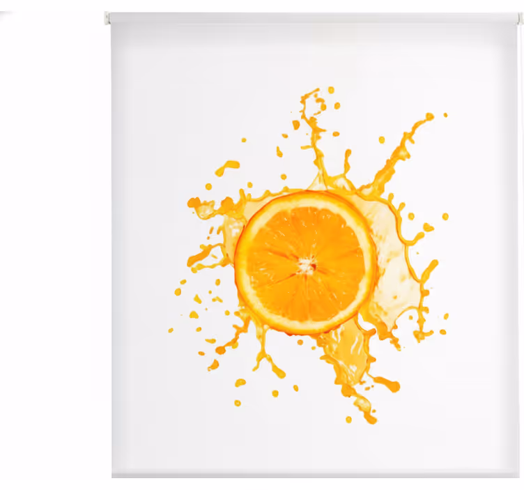 Blind kitchen width 130 orange fruit - TenStickers
