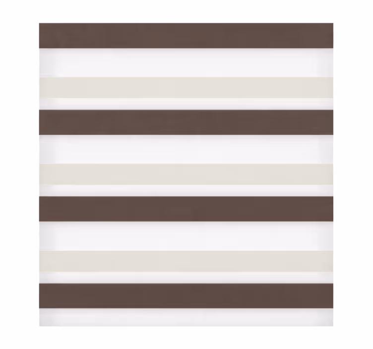 Bathroom blind width 70 translucent stripes - TenStickers