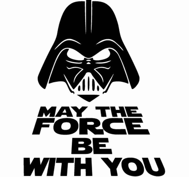 Blind films vader toilet vinyl may the force - TenStickers