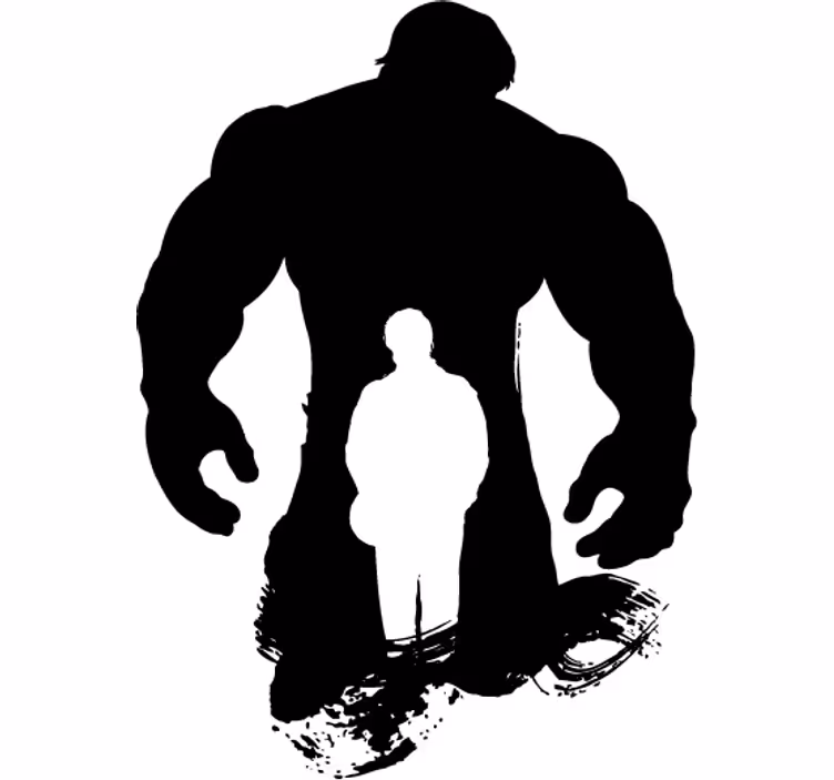 Blind superhero decorative vinyl silhouette - TenStickers