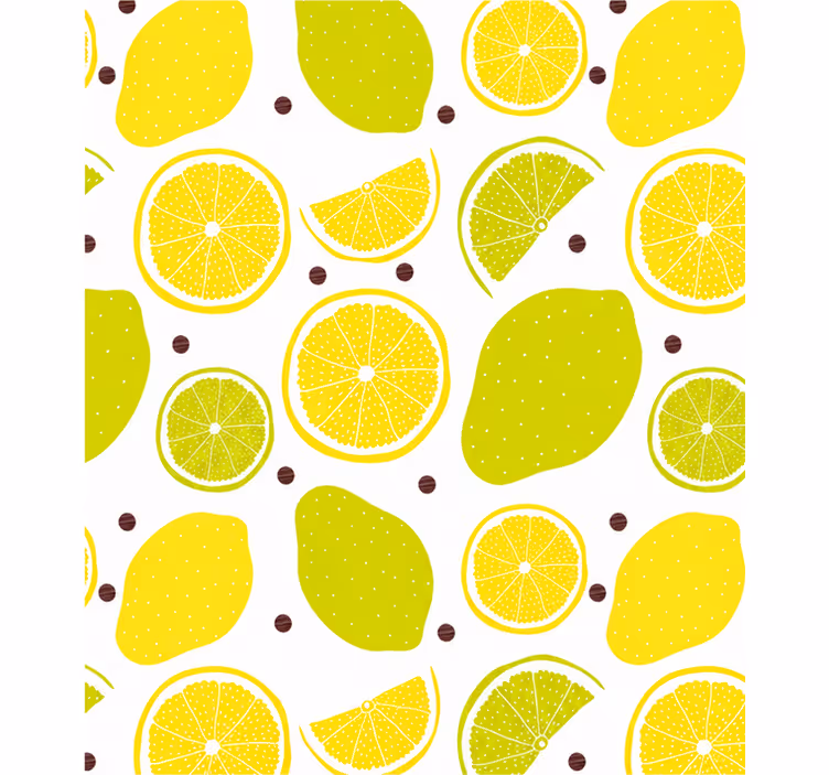 Master bedroom shades 120x250 citrus design - TenStickers