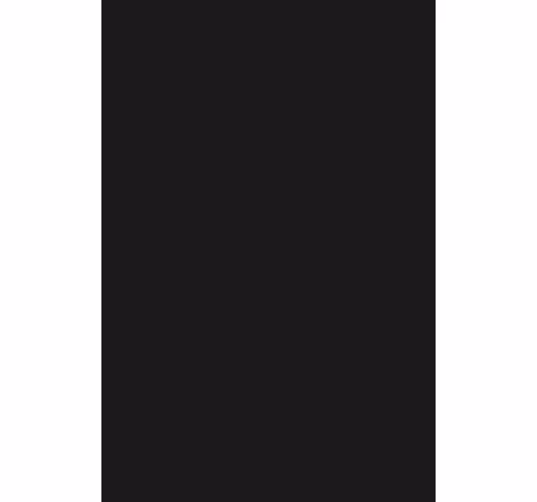 Black modern window blinds - TenStickers