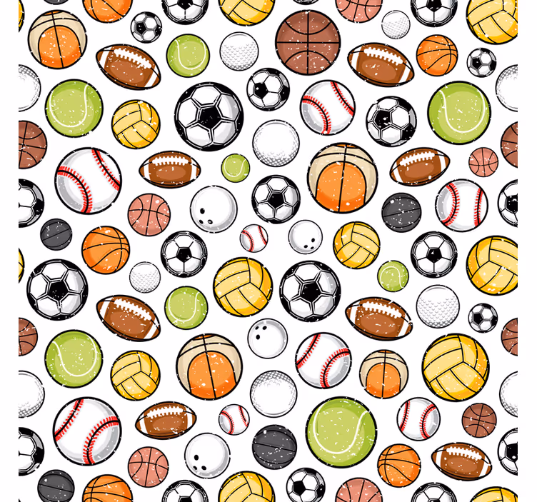 Assorted Balls Equipment blind sports - TenStickers
