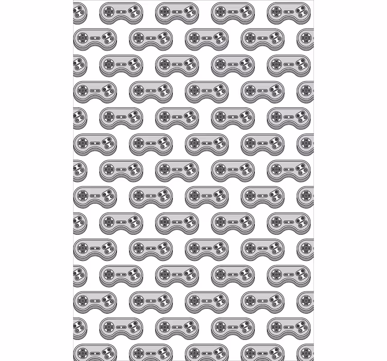 Gray Controller Pattern blind geek - TenStickers