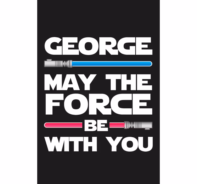 Customizable Sci-Fi Phrase blind films - TenStickers