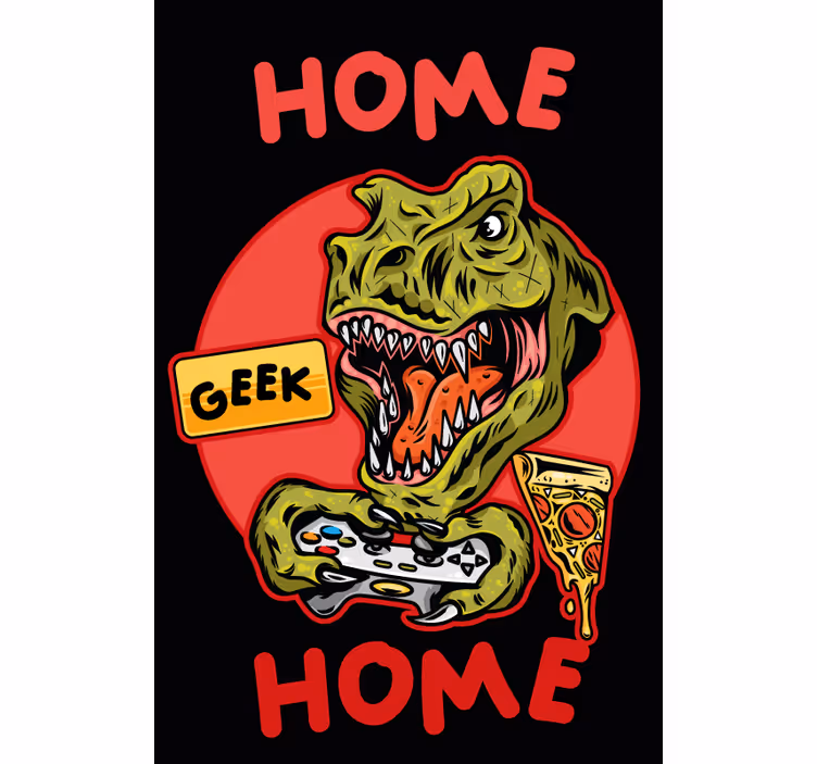 Home geek home Geek roller blind - TenStickers
