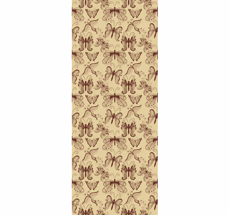 Intricate Butterfly Pattern butterflies blind - TenStickers