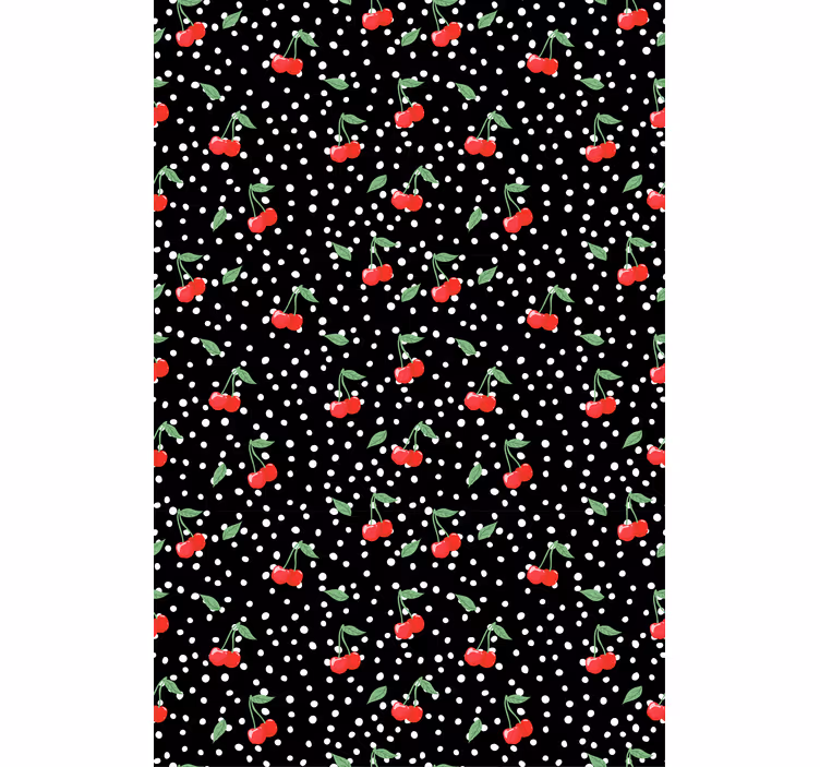 Cherry Blossom Theme blind fruit and vegetables - TenStickers