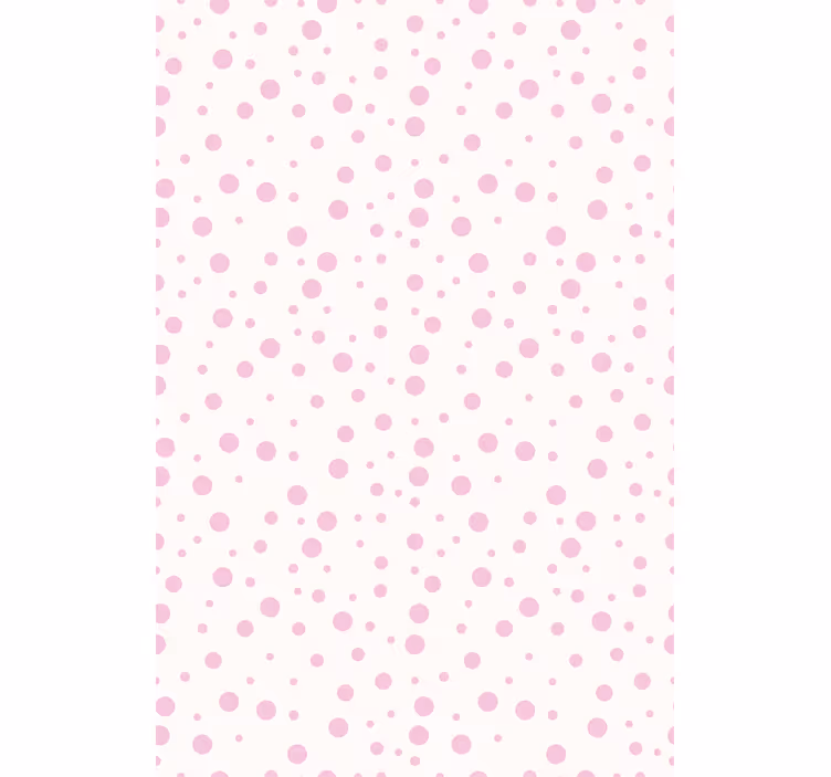 Pink dotted patterns blind teens - TenStickers