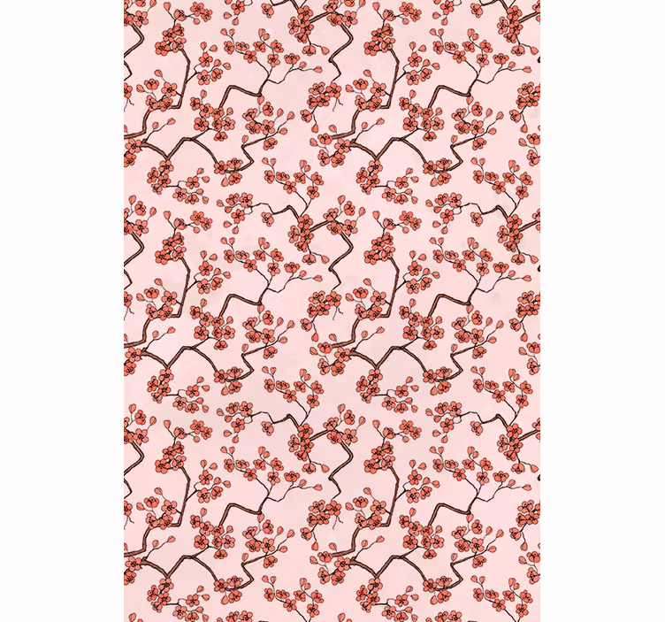 Cherry Blossom Branches blind flowers and plants - TenStickers
