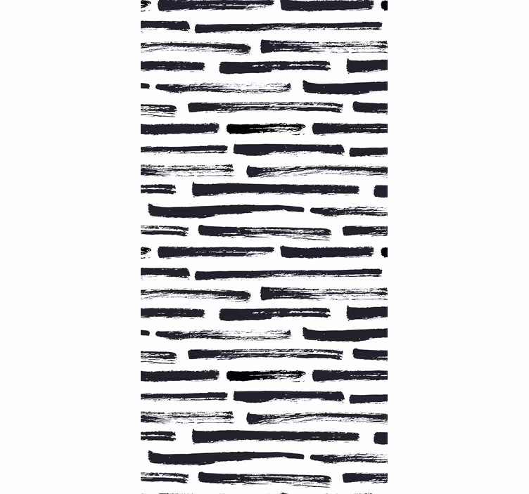 Stylised brush strokes pattern roller blind - TenStickers