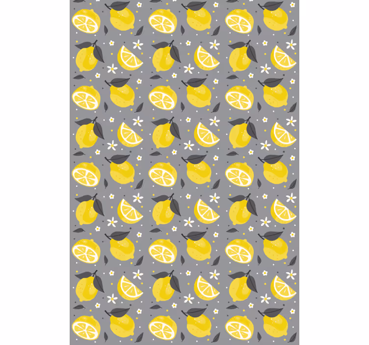 Lemon Slice Pattern blind fruit and vegetables - TenStickers