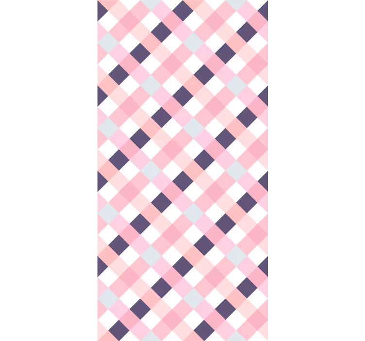 Diamond pattern harmony modern blind - TenStickers