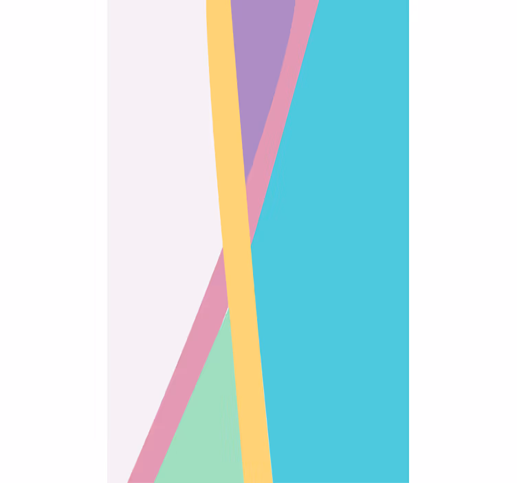 Colorful background color Living room blind - TenStickers