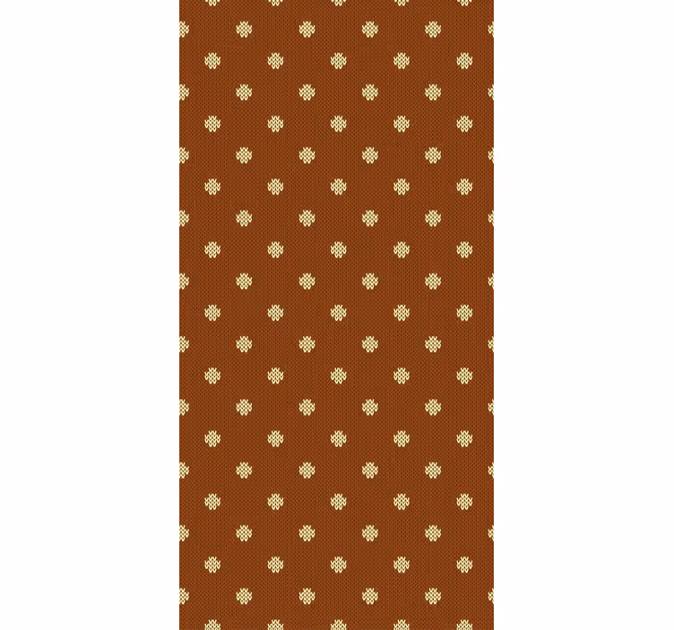 Brown simple pattern blind children - TenStickers