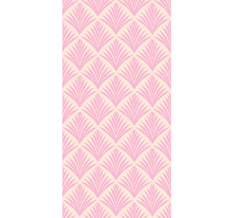 Elegant Palm Pattern blind flowers and plants - TenStickers