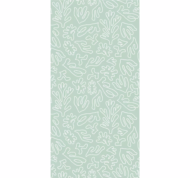 Stylish Plant Patterns blind flowers and plants - TenStickers