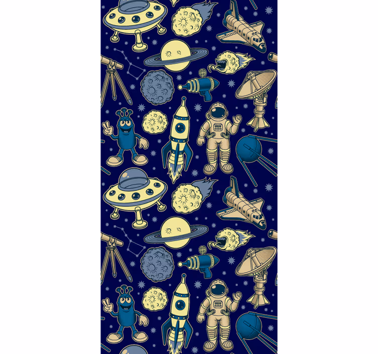 Space characters blind children - TenStickers