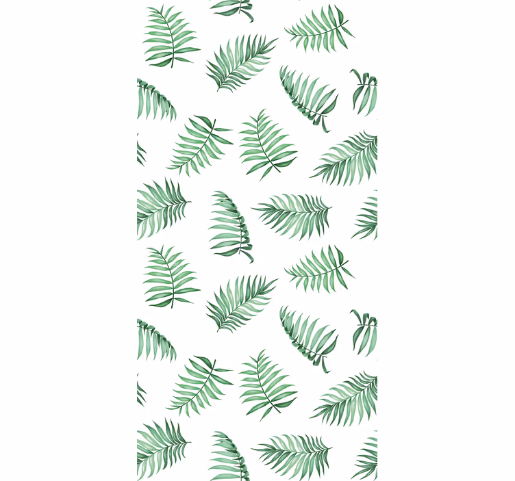 Vibrant Foliage Arrangement blind flowers and plants - TenStickers
