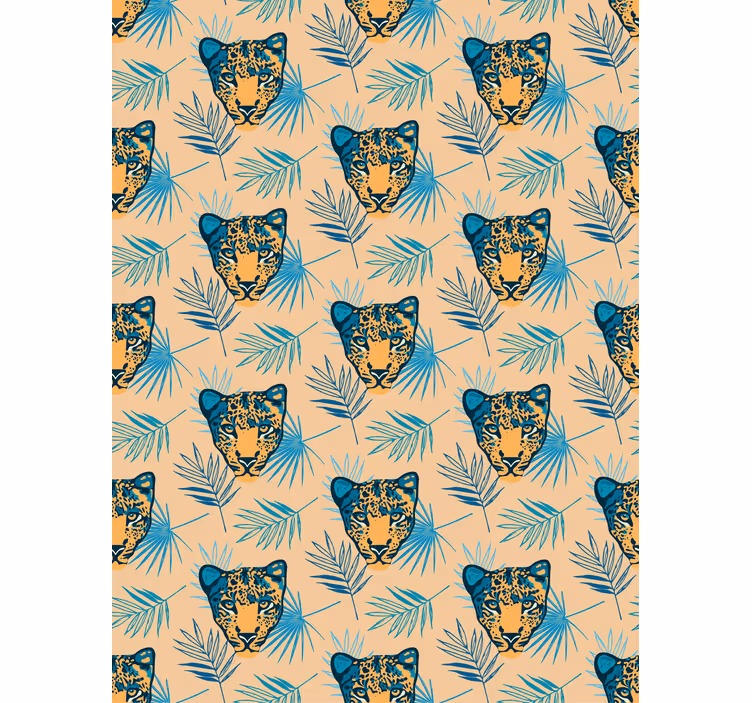 Leopard Head Pattern animals blind - TenStickers