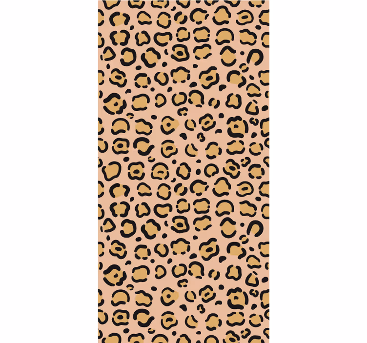 Leopard skin motif animals blind - TenStickers