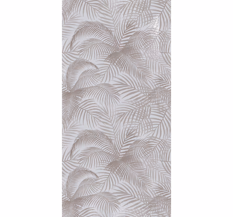 Elegant Palm Leaf blind flowers and plants - TenStickers